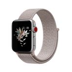 E2M Apple Watch 42-44 mm KRD-03 Hasır Kordon - 3 Bej