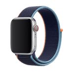 E2M Apple Watch 42-44 mm KRD-03 Hasır Kordon - 6 Lacivert