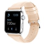 E2M Apple Watch 42-44 Mm Krd-10 Deri Kordon-2 Koyu Kahverengi