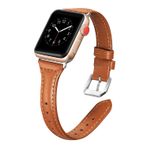 E2M Apple Watch 42-44 mm KRD-13 Deri Kordon Turkuaz
