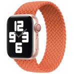 E2M Apple Watch 42-44 mm KRD-15 Örgü Kordon M Beden-4 Turuncu