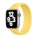 E2M Apple Watch 42-44 mm KRD-18 Silikon Solo Kordon M Beden -2 Sarı