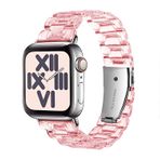 E2M Apple Watch 42-44mm KRD-22 Candy Kordon Toz Pembe