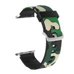 E2M Apple Watch 42-44mm KRD-24 Kamuflaj Kordon Kum Rengi