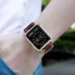 E2M Apple Watch 42-44mm KRD-25 Resin Kordon Beyaz