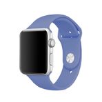 E2M Classic Silikon Apple Watch 38-40-41mm Kordon-2 Gök Mavisi