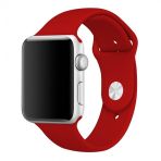 E2m Classic Silikon Apple Watch Kordon 38-40-41mm Kırmızı