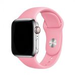 E2M Classic Silikon Apple Watch Kordon 42-44-45-49mm Pembe