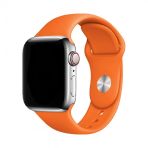 E2m Classıc Sılıkon Apple Watch Kordon 42-44-45-49Mm Turuncu
