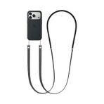 E2m Crossbody Strap Telefon Askısı Siyah