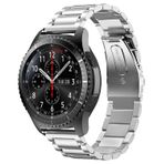 E2M Huawei Watch 20 mm KRD-05 Klasik Metal Kordon Gümüş