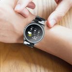E2M Huawei Watch 20mm KRD-24 Kamuflaj Kordon Mavi