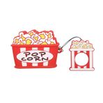 E2M Popcorn AirPods 1-2 Kılıfı Beyaz