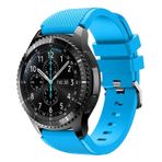 E2M Samsung Watch 22 Mm Krd-12 Frontier SiLiKon Kordon-1 Gök Mavisi