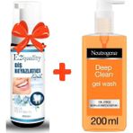 E2'quality Diş Köpük + Neutrogena Deep Clean Yüz Temizleme Jeli, 200 ml