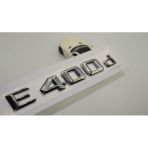 E400d Bagaj Krom Metal 3m 3d Yazı Logo