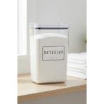 EA Home Concept Dekoratif Deterjan Kutusu Deterjan Saklama ve Düzen Kutusu 5 kg - Beyaz