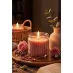 EA Home Concept Morwood Kırmızı Meyveler Kokulu Cam Kavanoz Mum - Bitkisel ve Dekoratik Mum - Pembe Berry Kokulu Mum