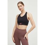 EA7 Emporio Armani Spor Büstiyer, Pamuklu, Kolsuz, Siyah, S Beden
