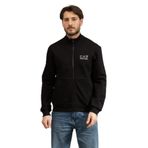 Ea7 Erkek Fermuarlı Sweatshirt,Siyah L,8057767642143