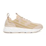EA7 Erkek Hafif Yüksek Taban Kartal Logolu Bej Sneaker X8X217 XK433-M1136