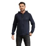 Ea7 Erkek Kapüşonlu Sweatshirt,Mavi Xl