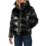 EA7 Regular Fit Kapüşonlu Parlak Şişme Mont Bayan MONT 6DTG14 TNICZ 1200