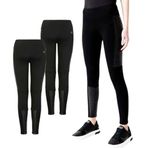 EA7 Slim Fit Viskon Karışımlı Kışlık Tayt Bayan TAYT 6RTP73 TJRLZ 1200