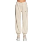 EA7 Streç Modal Karışımlı Relaxed Fit Yüksek Bel Ribanalı Paça Jogger Pantolon Bayan PANTOLON 7W000193 AF12643 U1112