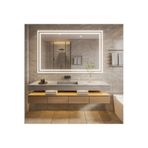 eagle mirror Dekoratif Ledli Banyo Duvar Konsol Aynası DOKUNMATİK SENSÖRLÜ