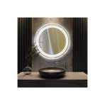 eagle mirror "Double Edge" Kumlu "Dokunmatik Sensörlü" Dekoratif Ledli Banyo Aynası