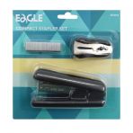 Eagle S5147CS 24/6 Zımba Makinesi + 20 Sayfa Diker Tel Sökücü ve Zımba Teli Set