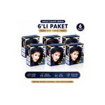 EAGLE'S Eagles Siyah Hint Kınası 6'lı Paket Orjinal BANDROLLÜ ÜRÜN Black Henna Eagles Kına 6 LI