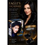 Eagles Siyah Hint Kınası 6'lı Paket*10GR *Hediyeli