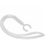 Earhook Bluetooth Kulaklık Kulak Kancası Döngü Earloop 8mm 8.0mm - Siyah