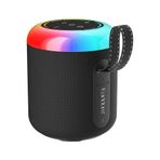 Earldom A38 RGB Işıklı Süper Bass Bluetooth 5.3 Kablosuz Hoparlör, Siyah