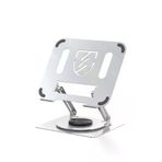 Earldom Eh257 360 Derece Ayarlanabilir Metal Laptop Standı Gümüş
