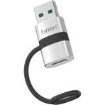 Earldom Ot91a Tak Çalıştır Usb To Type-c Dönüştürücü - Gümüş M414