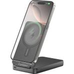 Earldom PD59 10.000 mAh 20W Kablosuz + Type-C Hızlı Şarj Powerbank & Stand | MagSafe Uyumlu Siyah