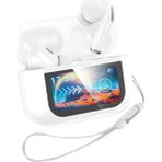 Earldom TWS40 Aktif Gürültü Engelleyici Özellikli Dijital Ekranlı Bluetooth 5.3 Kablosuz Airpods Kulaklık - Beyaz