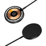 Earldom WC26 15W MagSafe Uyumluluklu Kablosuz Şarj Standı | iPhone & Qi Cihazlar İçin Manyetik Pad - Siyah