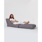 Earmut Siesta Koltuk Yatak Füme Puf