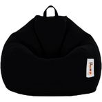Earmut Siyah Premium XXL Armut Koltuk