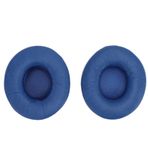 Earpads, Kulaklık Pedleri Profesyonel Yedek Kulak Pedleri Ses Yalıtımı Üç Köpük Koyun Derisi Kulak Üstü Deri Kulaklık Yedek Kulaklıklar için Kulak Yastığı (Mavi)