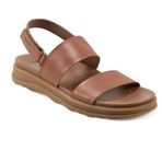 Earth Footwear Leah Düz Kahverengi 210 Kadın Sandalet