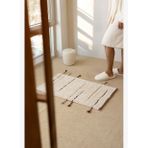 Earth Tekli Banyo Paspası %100 Pamuk 50x80 cm Kahverengi