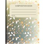 Earthen-Tone Composition Notebook: A Ruled Journal for School, College, Work and Office,100 Pages, 8.5" x 11", Back to School & College Supplies