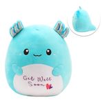 Easfan 14'' Get Well Soon Axolotlt Peluş Yastık