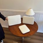 East China Station Darbeye Dayanıklı iPad Tablet Çantası 12.9 Inç - MacBook 13 Inç Kılıf (Yurt Dışından) - 6*6*6cm - Beyaz