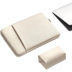 East China Station iPad Tablet Çantası - Yan Cepli 10.9 Inç Apple Bilgisayar Kasası - Aşınmaya Dayanıklı Yatay Levha Koruyucu Kasası (Yurt Dışından) - 6*6*6cm - Bej